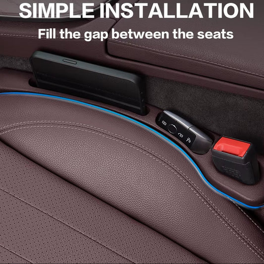 2PCS Car Seat Gap Filler Organizer between Interior Accessories for Hyundai Kona Creta Tucson Coupe GT SONATA Accent Ix35 I20 I4